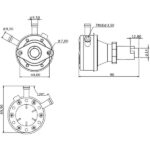 Pompa Gasolio Trattore Kubota D850, D950, V1702-Riferimento 15263-52030, 15821-52030