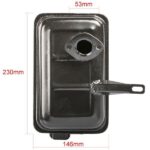 Marmitta Silenziatore Motozappa Minarelli I 190-Lunghezza 230 mm-Interasse 53mm-Benassi BL 75