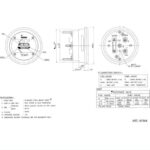 Indicatore Temperatura Acqua-Gasolio Trattore Fiat-Landini-Massey Ferguson 640-C6500-Riferimento Originale 4334917