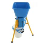 Molino Cereali Elettrico Novital Golia 4V 750W – 260 kg/h, 4 Crivelli, Macina Mais e Mangimi