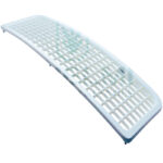 Calandra Trattore Fiat Serie Oro Completa Lamiera Arancio + Mascherina Nylon – Ricambio Rinforzato Alta Resistenza 400, 450, 500, 600, 505C, 605C, Riferimento 4950401