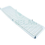 Calandra Trattore Fiat Serie Oro Completa Lamiera Arancio + Mascherina Nylon – Ricambio Rinforzato Alta Resistenza 400, 450, 500, 600, 505C, 605C, Riferimento 4950401