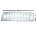 Calandra Trattore Fiat Serie Oro Completa Lamiera Arancio + Mascherina Nylon – Ricambio Rinforzato Alta Resistenza 400, 450, 500, 600, 505C, 605C, Riferimento 4950401