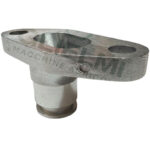 Raccordo Pompa Acqua Tratore Fiat Serie Oro 540, 640, 505C, 605C, In Alluminio con Guarnizione e O-Ring – Ricambio Raffreddamento Motore Alta Resistenza Riferimento 4673807