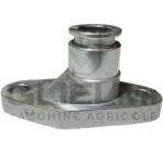 Raccordo Pompa Acqua Tratore Fiat Serie Oro 540, 640, 505C, 605C, In Alluminio con Guarnizione e O-Ring – Ricambio Raffreddamento Motore Alta Resistenza Riferimento 4673807