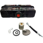 Serbatoio Gasolio Lombardini Completo – Serbatoio + Filtro Nafta + Tubo + Supporti Alta Resistenza Compatibile LDA 500 520 530 6LD 360 400