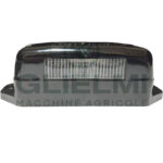 Fanale Luce Targa Trattore 12V COBO – Compatibile Fiat Serie 55, 65, 75, 85, New Holland T4, T4000, TK, TN, Case JX, Quantum, Steyr Kompakt, Laverda MX, Riferimento 5117942