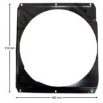 Protezione Radiatore Trattore Fiat Ford New Holland Case Serie 46, 56, 65, 66, 75, 85, 88, 93, 94, Convogliatore Aria Raffreddamento Motore Alta Resistenza Riferimento 5153163