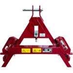 Triangolo Rotoballe AMA 94000 Attacco 3 Punti Cat I e II – Supporto Punte Trasporto Balle Robusto Universale Trattore