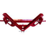 Triangolo Rotoballe AMA 94000 Attacco 3 Punti Cat I e II – Supporto Punte Trasporto Balle Robusto Universale Trattore