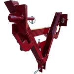 Triangolo Rotoballe AMA 94000 Attacco 3 Punti Cat I e II – Supporto Punte Trasporto Balle Robusto Universale Trattore