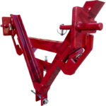 Triangolo Rotoballe AMA 94000 Attacco 3 Punti Cat I e II – Supporto Punte Trasporto Balle Robusto Universale Trattore