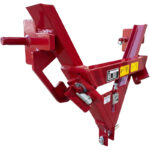 Triangolo Rotoballe AMA 94000 Attacco 3 Punti Cat I e II – Supporto Punte Trasporto Balle Robusto Universale Trattore