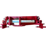 Triangolo Rotoballe AMA 94000 Attacco 3 Punti Cat I e II – Supporto Punte Trasporto Balle Robusto Universale Trattore