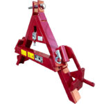 Triangolo Rotoballe AMA 94000 Attacco 3 Punti Cat I e II – Supporto Punte Trasporto Balle Robusto Universale Trattore