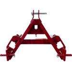 Triangolo Rotoballe AMA 94000 Attacco 3 Punti Cat I e II – Supporto Punte Trasporto Balle Robusto Universale Trattore