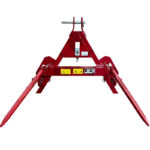 Triangolo Rotoballe AMA con Punte Ø 36 mm Lunghezza 1000 mm – Attacco 3 Punti Cat I II Telaio Porta Balle Alta Resistenza