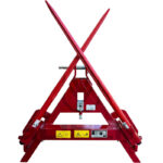 Triangolo Rotoballe AMA con Punte Ø 36 mm Lunghezza 1000 mm – Attacco 3 Punti Cat I II Telaio Porta Balle Alta Resistenza